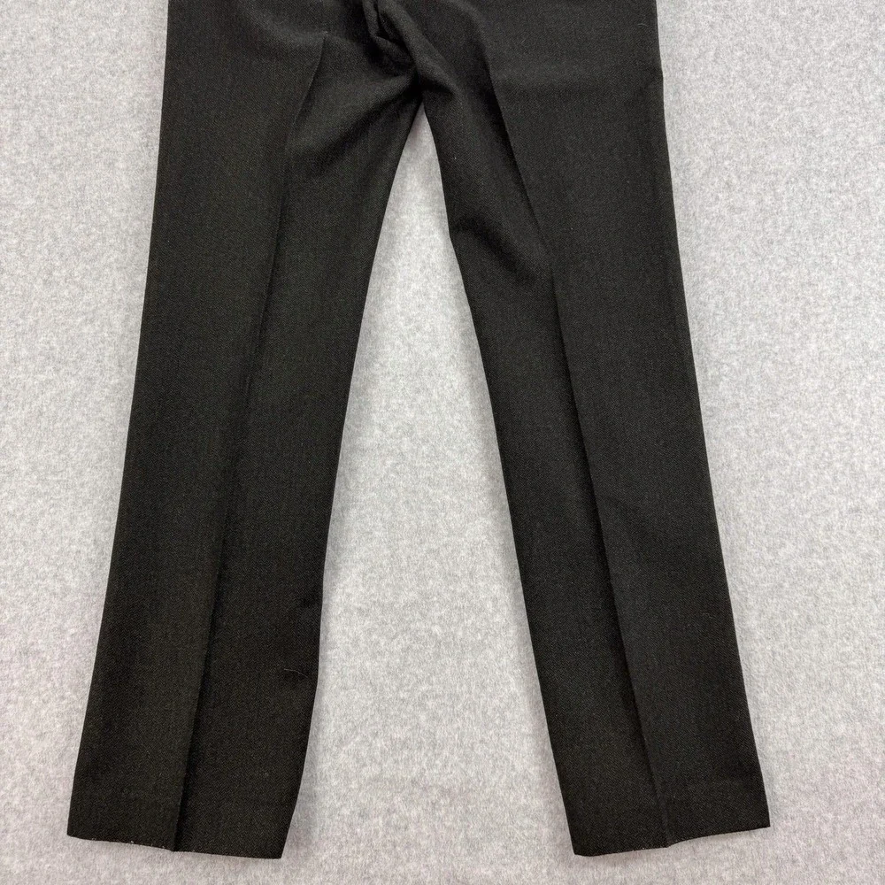 Banana Republic Kentfield Dress Pants Mens 31 Gray Herringbone Tweed Lined 32x31